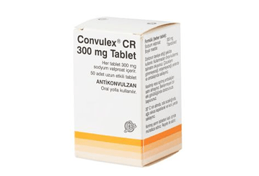CONVULEX CR 300 MG 50 TABLET